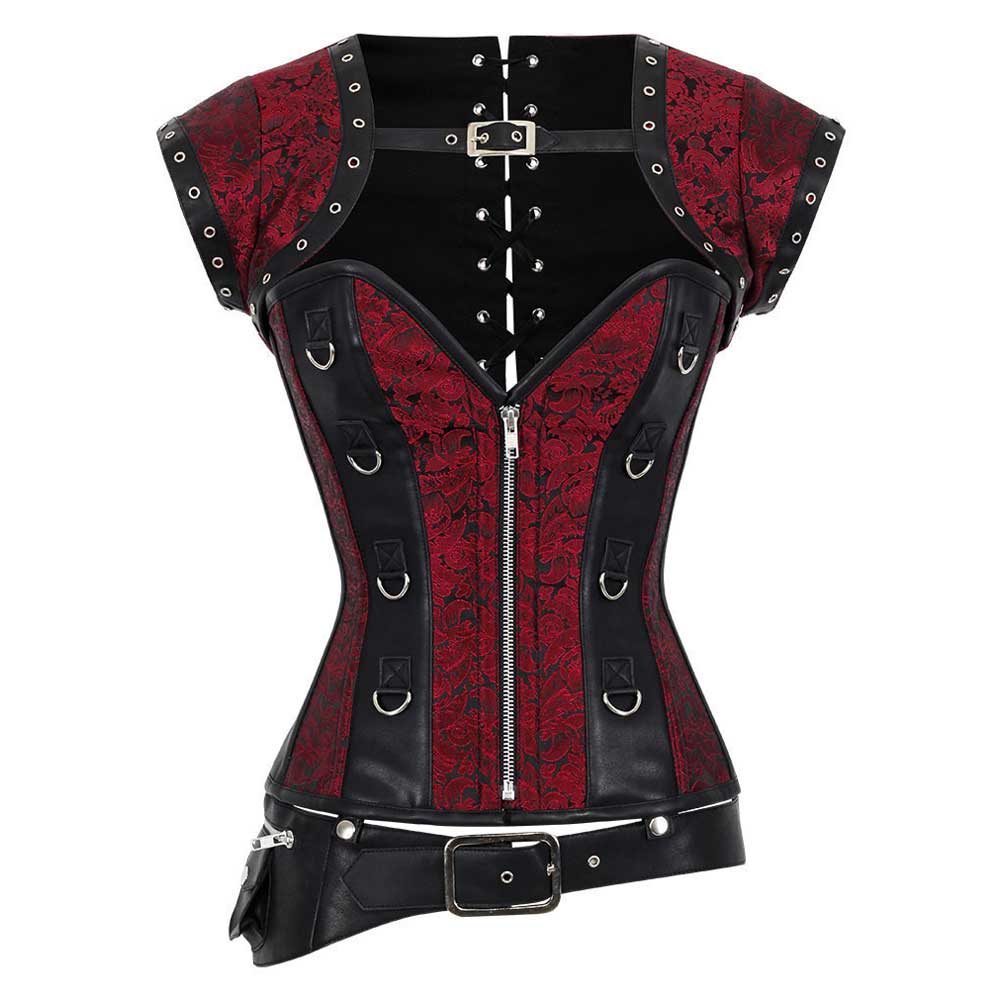 Attitude Corsets - Mandára survêtement corset - Rouge